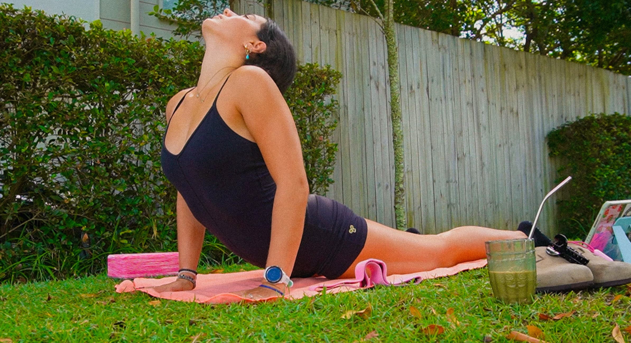 Yoga class for mums